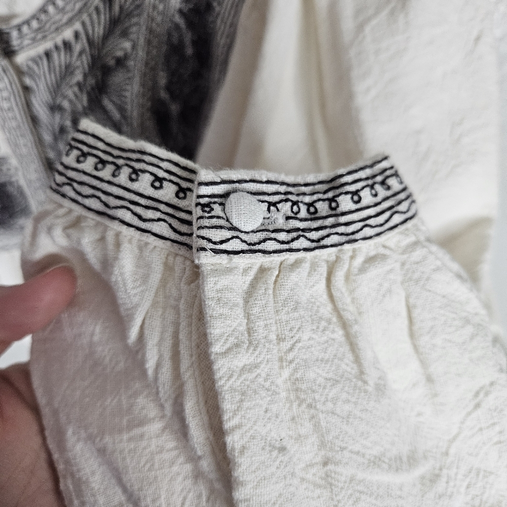 Free People Iggy Embroidered Crop Top Size S - Picture 8 of 15